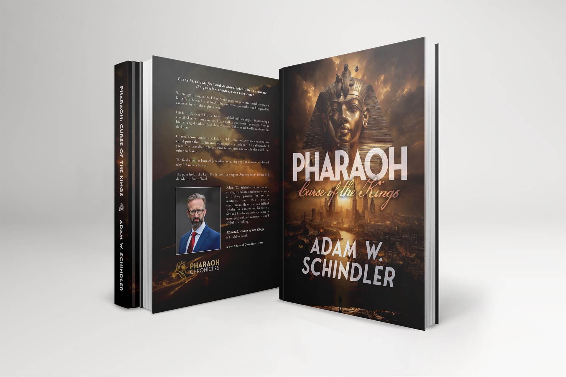 Pharaoh book stack image